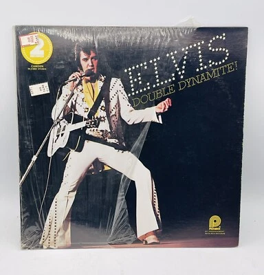 ELVIS Double Dynamite 1975 Pickwick Camden DL2-5001 Stereo Albums  - Image 1 of 4