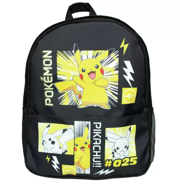 Mochila Brinquedos Retrô Personalizada Pokemon Turma