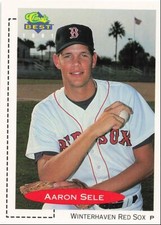 1991 Classic Best Aaron Sele Rookie Winter Haven Red Sox #437