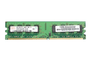 Hynix HYMP125U64CP8-S6 DDR2 Module 2GB (1x2) PC2-6400U DDR2-800 CL6 #7969 - Picture 1 of 1