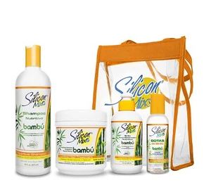 Mezcla de silicio | Colección de cuidado del cabello de bambú - Imagen 1 de 9