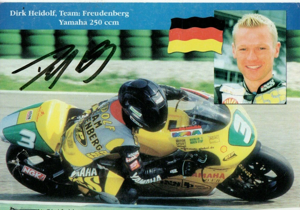 Autogramm - Dirk Heidolf (Motorsport) - Motorrad - Bild 1 von 1