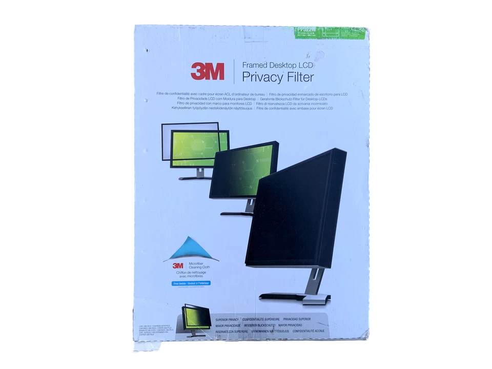 3M PF220W1F 16:10 Aspect Ratio Framed Desktop Privacy Filter for 22 in. Monitors - Image 1 of 1