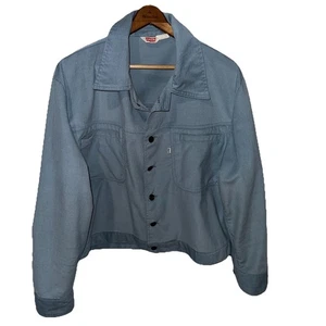 Vintage 70s Levi’s Corduroy Trucker Jacket Light Blue Size XL White Tab USA - Picture 1 of 18