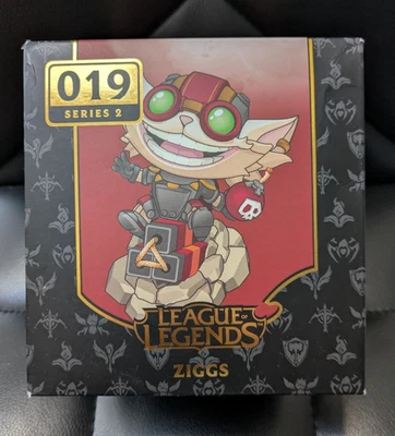 League of Legends - ZIGGS Figure - Series 2 #019 Riot Games w/ Authenticity Card - Image 1 of 4