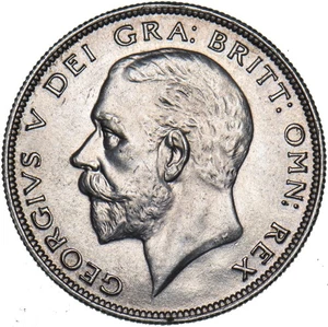 Halfcrown 1929 - George V British Silver Coin - Superb - Bild 1 von 2