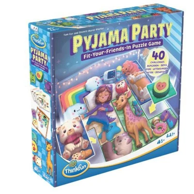 ThinkFun Pyjama Party Fit-Your-Friends-In Puzzle Game - Image 1 of 4