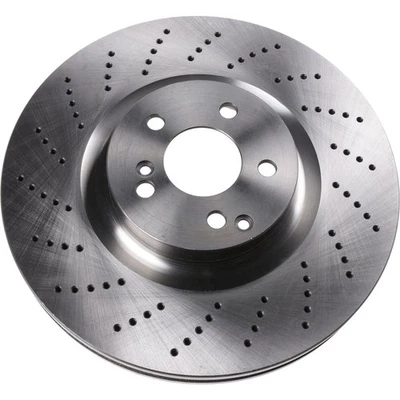 Rotor de freno de disco para 08-20 Mercedes-Benz C63 AMG E550 1407-277177 Foto 1 de 4