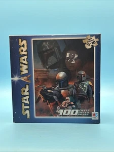Vintage 2002 Hasbro Star Wars Jango & Boba Fett 100 Pieces Puzzle - New Sealed - Picture 1 of 3
