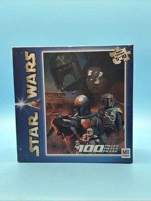 Vintage 2002 Hasbro Star Wars Jango & Boba Fett 100 Pieces Puzzle - New Sealed - Image 1 of 3