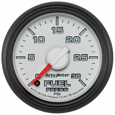 Medidor de presión de combustible AutoMeter para Dodge Ram 3500 2003-2009 | 52,4 mm | 0-30 PSI Foto 1 de 4