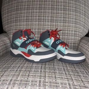 ADIDAS DIKEMBE [C75995] WHITE GREY AQUA SZ. 8.5 - Picture 1 of 24