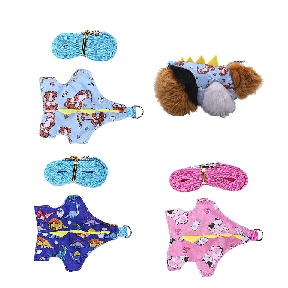 Kaninchen Weste Geschirr Leine Set Häschen Kleidung Trainingskragen Kostüm - Bild 1 von 1