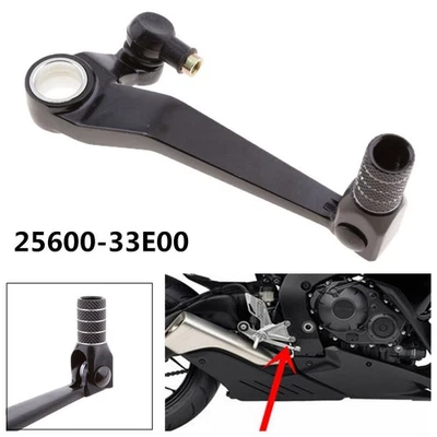 Palanca de cambios de pedal de freno plegable negra para Suzuki GSXR 600 750 1000 SV 650 1200 Foto 1 de 4