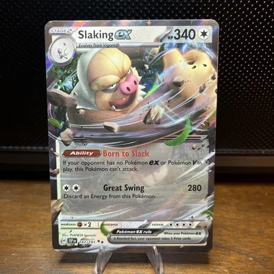 Slaking ex 147/191 Sv08: Surging Sparks Double Rare Holo Pokemon TCG NM  - Image 1 of 2