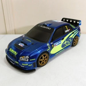 Tamiya Quick Drive Subaru Impreza Rally RC Car No Transmitter Tested 2003 1/10 - Picture 1 of 12
