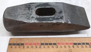 Sledge Hammer Head 2 lb 9 oz. Cast Steel Cross Peen Anvil Blacksmith 0723253 - Picture 1 of 9