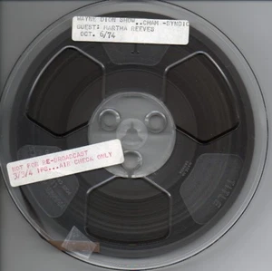 REEL-TO-REEL CANADIAN RADIO INTERVIEW MARTHA REEVES OF VANDELLAS ON CHAM 1974 - Bild 1 von 1
