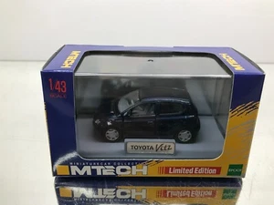 MTECH 47010-2 TOYOTA VITZ COROLLA 5 DOOR - COMPLETE -BLUE MET. 1:43- GOOD IN BOX - Picture 1 of 9
