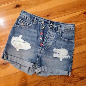 Women's size 24 'SCOTCH & SODA' Gorgeous 'AMSTERDAMS BLAUW' denim shorts - EUC - Picture 1 of 6