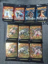 mtg booster pack kamigawa 2x Champions of 2x Betrayers 6x Saviors english sealed
