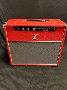 Dr Z Monza 1x12 Combo Guitar Tube Amp W/Brake Lite Attenuator-Red Tolex