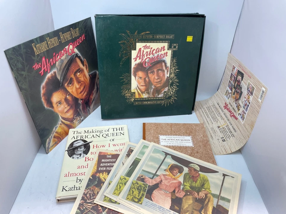 The African Queen Bogart Hepburn Limited Commemorative Edition Laserdisc Box Set - Image 1 of 1