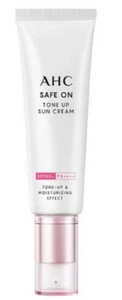 AHC safe on tone up sun cream 50ml SPF50 PA++++ moisture UV protection nutrition - Picture 1 of 1