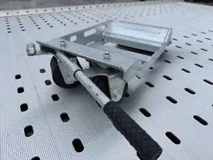 STEERING DOLLY ROLLER VEHICLE JACK TROLLEY SKATE WHEEL LOADER NEW CAR RECOVERY - Picture 1 of 15