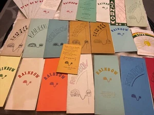 Large Lot Order Of The Rainbow For Girls Pamphlet Lot 1950’s 1960’s Easton Pa - Picture 1 of 15