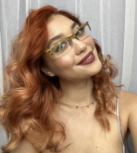 Nuevo marco de gafas para mujer ALAIN MIKLI AL08846 53 mm amarillo semi-sin montura” - Imagen 1 de 12