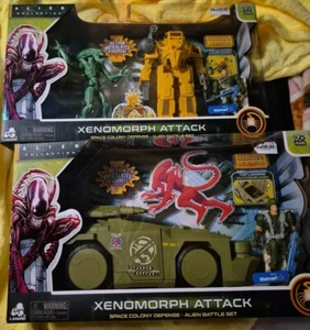 40th Anniv~ALIEN Xenomorph Attack~APC Vehicle & Superpower Loader W/3 characters - Picture 1 of 14