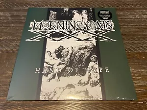 Morning Again "Hand of Hope" LP (Vinyl, Smartpunk, 2025) Clear w Red Splatter - Imagen 1 de 2