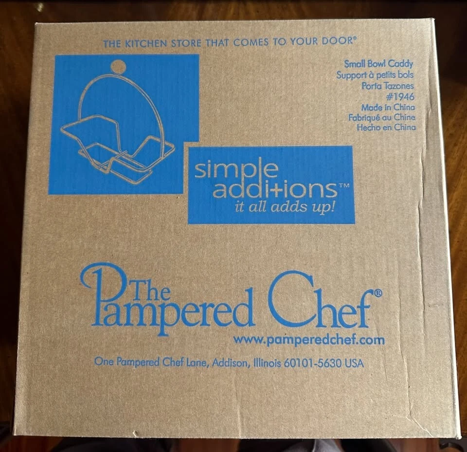 Pampered Chef Small Bowl Caddy (Holds 6 petite bowls) - [BRAND NEW] - Изображение 1 из 1