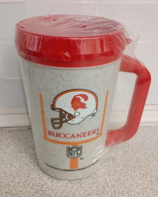 Taza de viaje aislada vintage NFL Tampa Bay Buccaneers Alladin 7/eleven nueva EE. UU. Foto 1 de 4