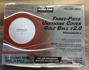 x22 Kirkland Signature Three-Piece Urethane Cover Performance+ Golf Balls *READ* - Picture 1 of 4