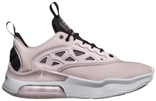 black white and pink nike trainers