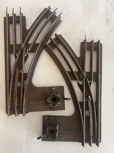 Lionel Switch Track No.022 Manual Right And Left Switches Vintage Prewar - Picture 1 of 4