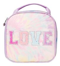 OMG Accessories Tie And Dye Fastueux '' Amour '' Sans PVC Isolé Lunch Sac Boîte