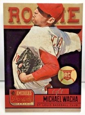 Michael Wacha 2013 Panini Americas Pastime BLACK Parallel RC #'d 1/1 - CARDINALS