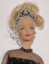 Vintage 1998 ‘Happy Holidays’ Special Edition Barbie Minty Condition Black Dress