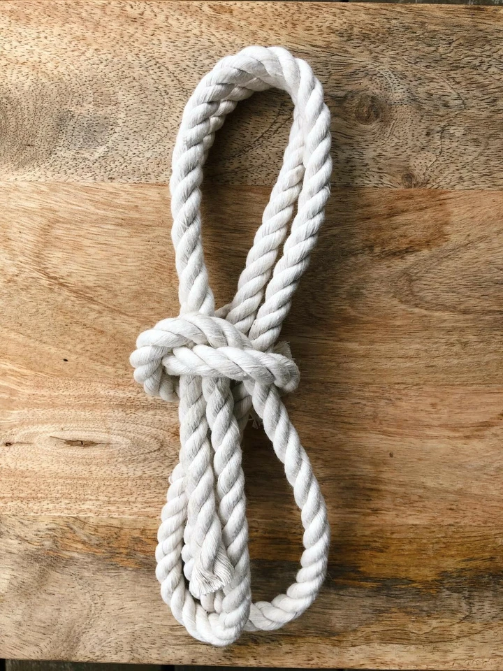 16mm Cotton Rope Natural Colour 25MT - image 1 of 1