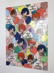 NEU Maji Love 2000 % Anime Chibi Otoya Tokiya Reiji Luftballons durchsichtiger Dateiordner - Bild 1 von 2