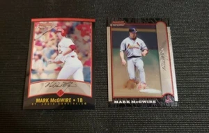 Mark McGwire St Louis Cardinals 1999 Bowman Chrome MLB Baseball Card #6 - Picture 1 of 2