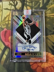 2024 Panini HOOPS Tribute Tim Duncan Auto #10/10 Spurs Autograph Panini Sealed - Picture 1 of 2