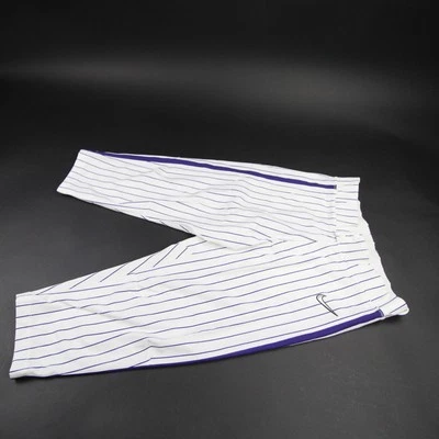 TCU Horned Frogs Nike Baseball Pants Men's White/Purple Used - Image 1 of 4