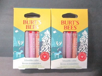 Burts Bees Bessable Color Brillo Labial Hidratante Bálsamo Labial Set de Regalo 3ct - Cantidad 2 Foto 1 de 2