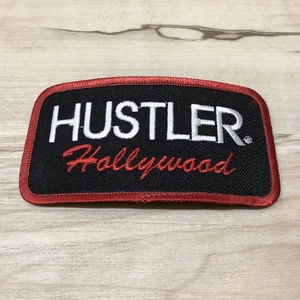 Larry Flynts HUSTER HOLLYWOOD Adult Super Store Las Vegas Iron On / Sew On Patch - Picture 1 of 3