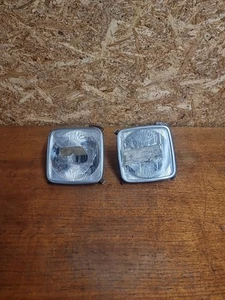 Coppia fari fanali anteriori nuovi NOS originali OEM Fiat 125N fino al 03/1968 Carello 361 - Foto 1 di 14