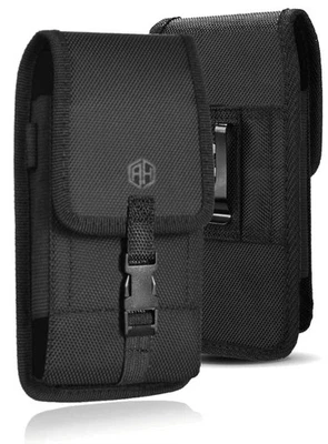 AH Military Grade Cell Phone Pouch Belt Holster Holder w/Belt Loop for iPhone... - Image 1 of 4